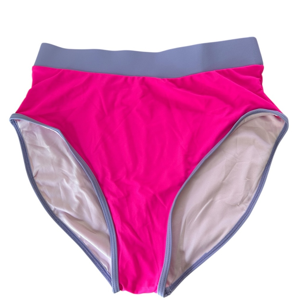Blooming Jelly NWOT Colorblock High Waist Bikini